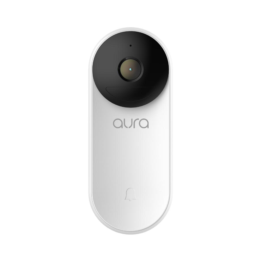 Aura Wireless Video Doorbell front