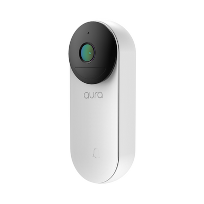 Aura Wireless Video Doorbell side