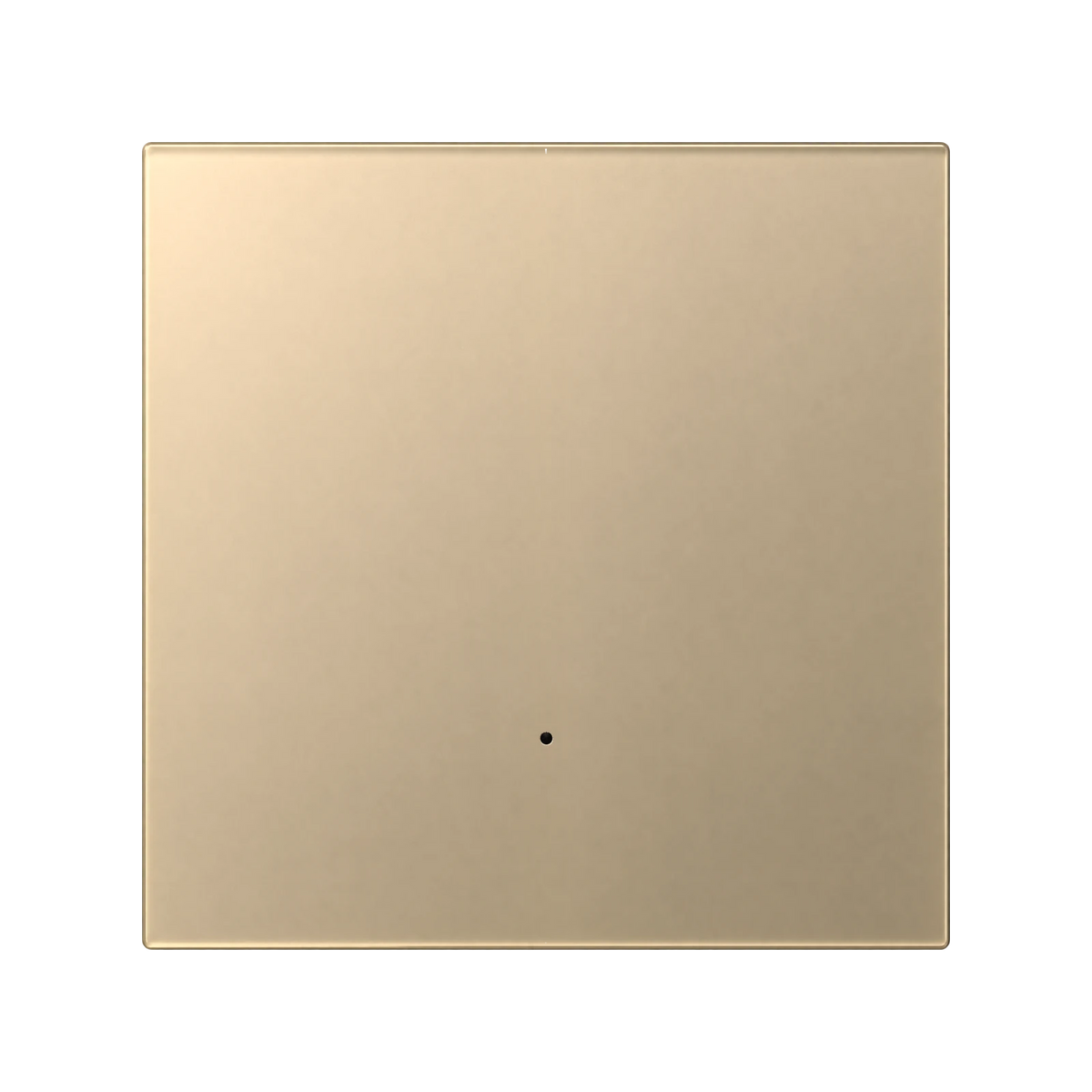 Smart light switch 1-gang in gold glass