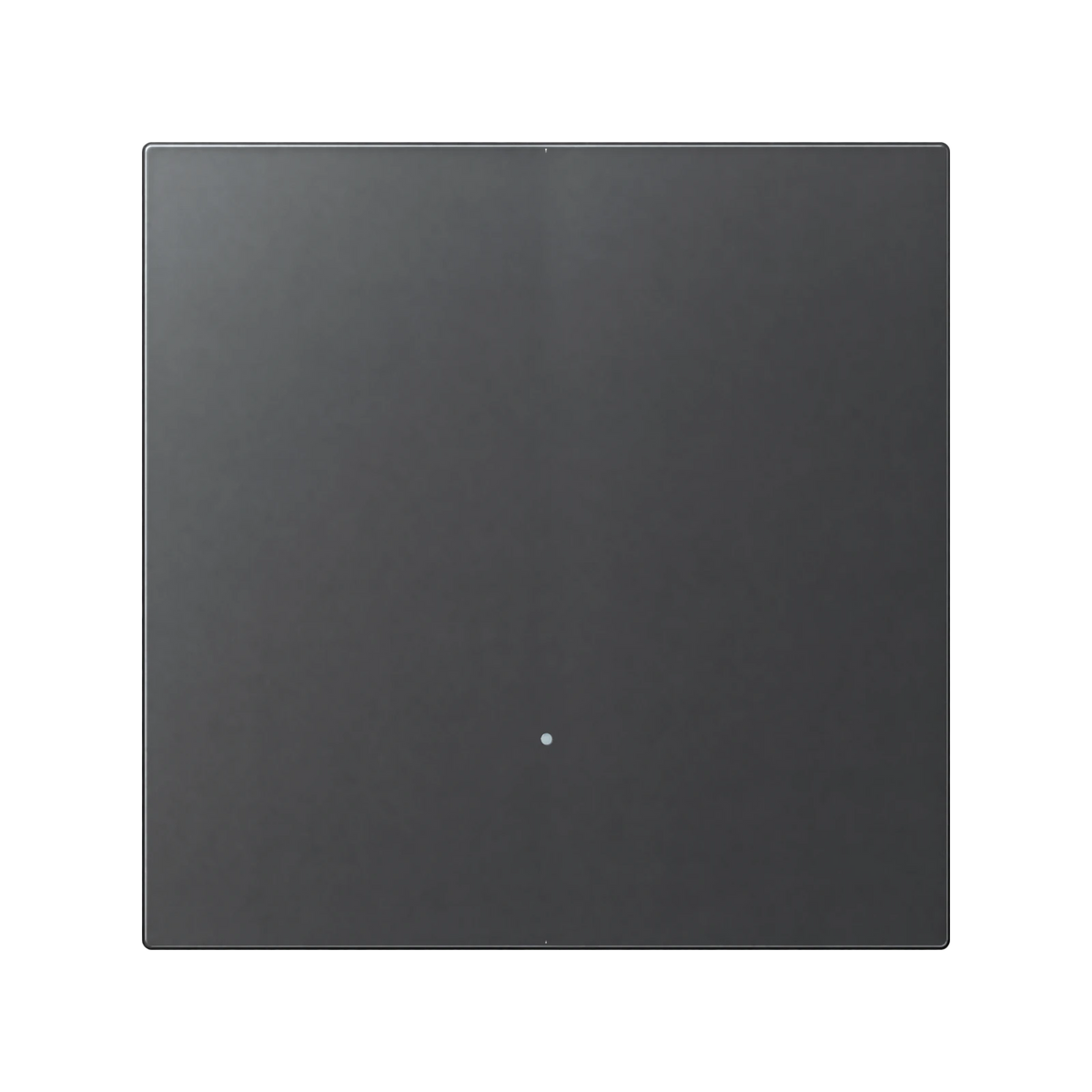 Smart light switch 1-gang in grey glass