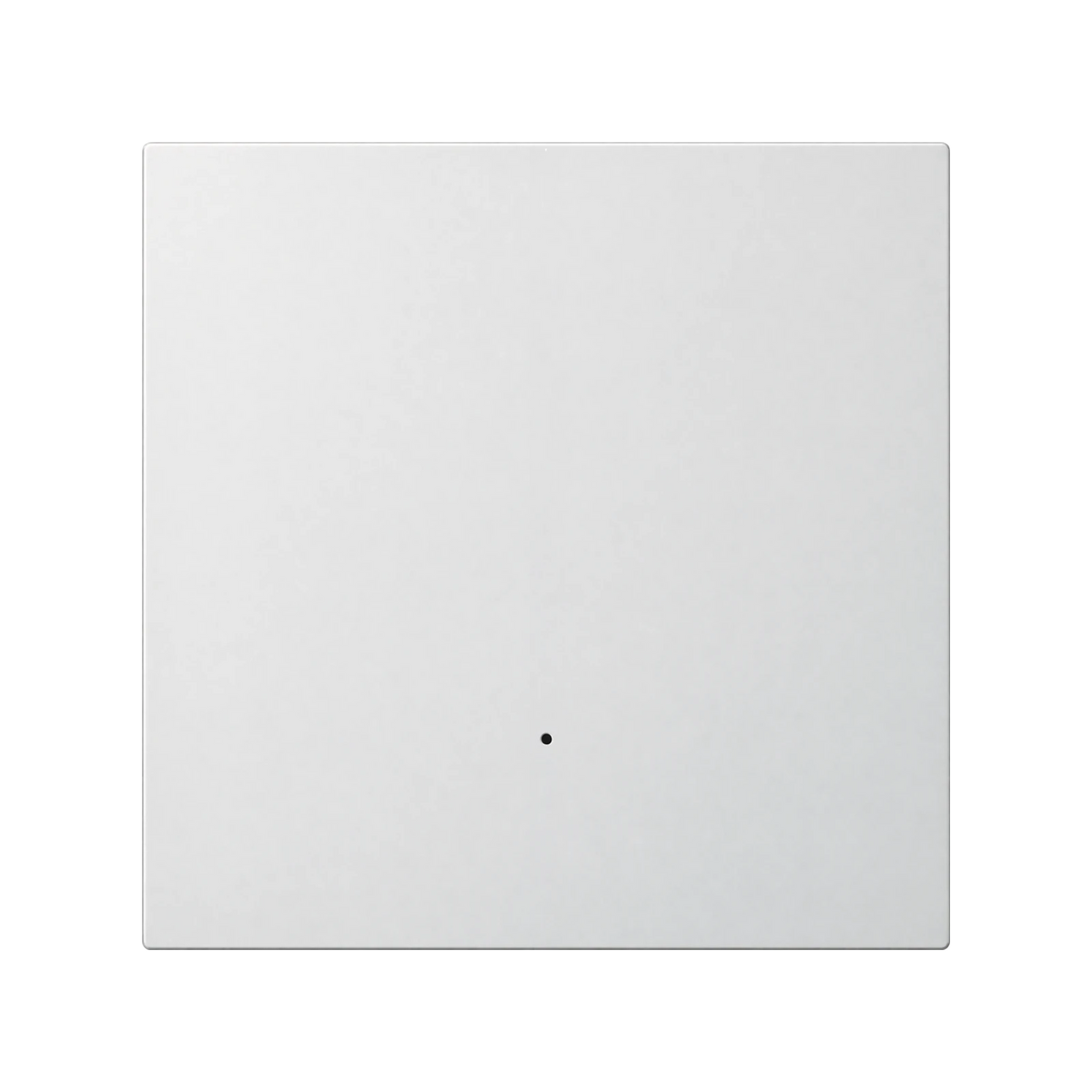 Smart light switch 1-gang in white aluminium
